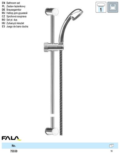 FALA75559 Zuhanyszett