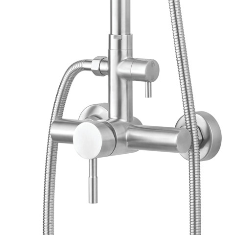 FALA75662 Zuhanyoszlop inox Steely1