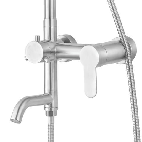 FALA75664 Zuhanyoszlop inox Steely3