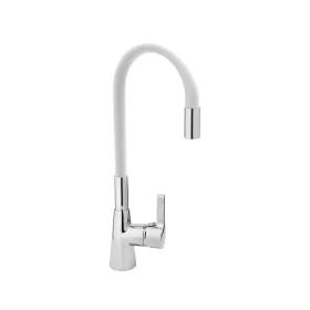   FALA75706 Mosogató csaptelep fehér flexibilis csővel + tartozékok