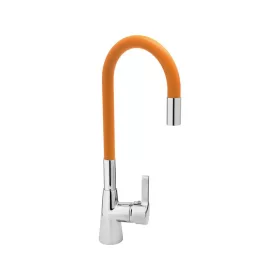   FALA75708 Mosogató csaptelep narancssárga flexibilis csővel + tartozékok