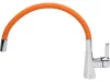 FALA75708 Mosogató csaptelep narancssárga flexibilis csővel + tartozékok