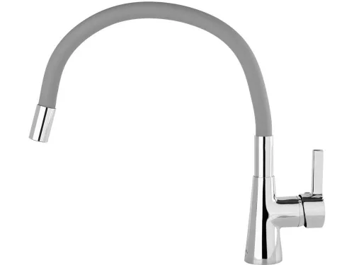 FALA75710 Mosogató csaptelep szürke flexibilis csővel