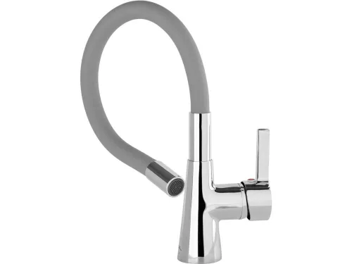 FALA75710 Mosogató csaptelep szürke flexibilis csővel