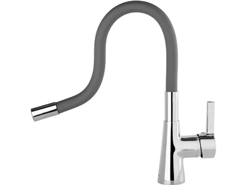 FALA75711 Mosogató csaptelep sötétszürke flexibilis csővel