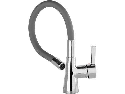 FALA75711 Mosogató csaptelep sötétszürke flexibilis csővel