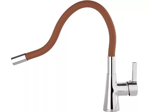 FALA75712 Mosogató csaptelep barna flexibilis csővel