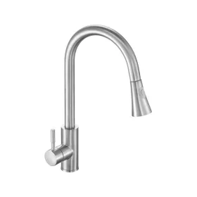 FALA75805 Mosogató csaptelep + tartozékok inox Steely4