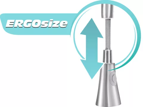 FALA75805 Mosogató csaptelep + tartozékok inox Steely4