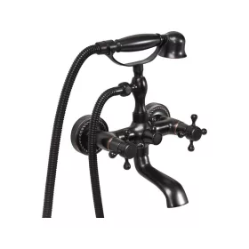 FALA75808 Kád csaptelep + tartozékok Retro Black 1