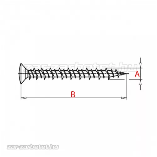 ABLAKÉPÍTŐCSAVAR 3.9X25MM EZÜST LF KH ÖNFÚRÓ (1000 db)