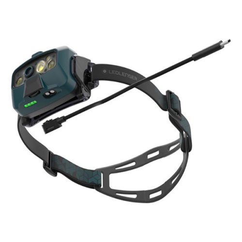 LEDLENSER HF6R Core 800lm/160m, Li-ion, tölthető fejlámpa, zöld