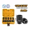 INGCO HKISSD12101 Gépi dugókulcs készlet 10 részes 1/2" 10-24 mm CrMo