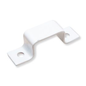 Hevederzár ellendarab 12 Omega 20mm Fehér