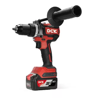   DCK KDJZ20160iFK Akkus ütvefúró-csavarozó 160 Nm 20 V (2 x 5,0 Ah akku + töltő)