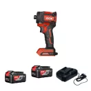 DCK KDPL208EK Akkus ütvecsavarozó 1/4 col 208 Nm 20 V (2 x 4,0 Ah akku + töltő)