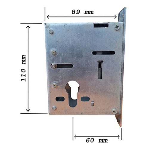 Hi-sec ajtó felsőzár 30 mm