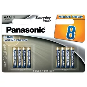   Panasonic LR03EPS-8BW 1,5V AAA/mikro tartós alkáli elem 8 db/csomag