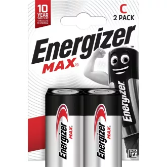 Energizer LR14MAX-BP2 MAX 1,5V baby alkáli elem 2 db/csomag