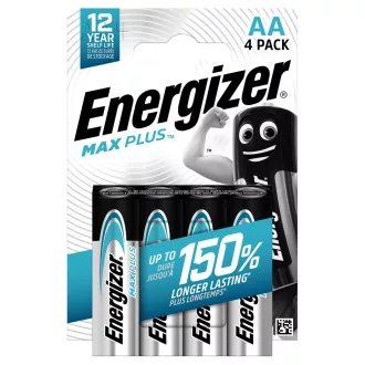   Energizer LR6MP-CHP4 MAX Plus 1,5V AA/ceruzaalkáli elem 4 db/csomag