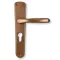 Hoppe Milano kilincs 55 Cilinderes F4