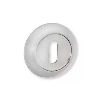 Bussare Comfort kör rozetta Satin Chrome BB