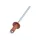 EcoPop nyitott D-fejű popszegecs 3,2x8 RAL8003 (1000 db)