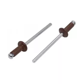   EcoPop nyitott D-fejű popszegecs 3,2x8 RAL8019 (1000 db/doboz)