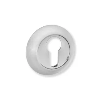 Bussare Comfort kör rozetta Satin Chrome PZ
