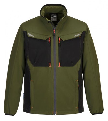 Portwest T750 WX3 Softshell dzseki  dzseki, kabát oliva 2XL R
