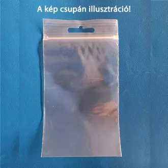 Euro lyukas simítózáras tasak 80x80 (100db)