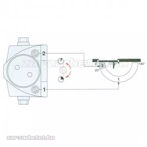 Dorma TS-68 ajtóbehúzó fehér