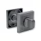 Bussare Classic négyzet rozetta Anthracite WC