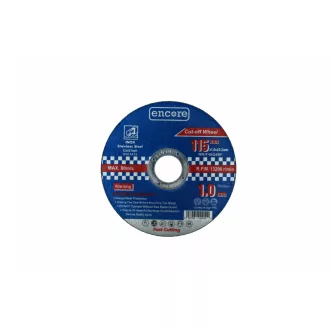 ENCORE YDM6001-115 Vágókorong 115 x 1,0 x 22,23 mm STEEL
