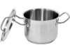YATO YG-00001 GASTRO Fazék fedővel 2,4 liter 160 x 120 mm inox