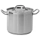 YATO YG-00003 GASTRO Fazék fedővel 9 liter 240 x 200 mm inox