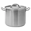 YATO YG-00005 GASTRO Fazék fedővel 20,9 liter 320 x 260 mm inox