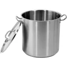YATO YG-00007 GASTRO Fazék fedővel 36,6 liter 360 x 360 mm inox