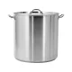 YATO YG-00010 GASTRO Fazék fedővel 98,2 liter 500 x 500 mm inox