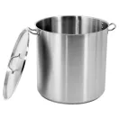 YATO YG-00010 GASTRO Fazék fedővel 98,2 liter 500 x 500 mm inox