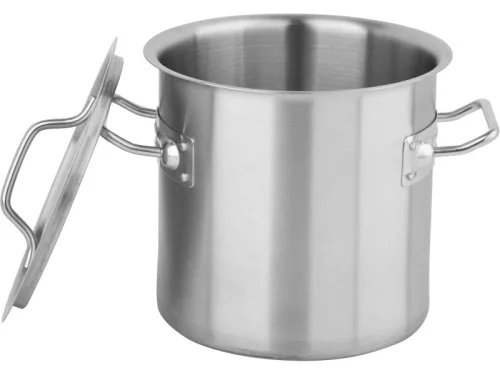 YATO YG-00011 GASTRO Fazék fedővel 6 liter 200 x 200 mm inox