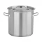 YATO YG-00012 GASTRO Fazék fedővel 12 liter 250 x 250 mm inox