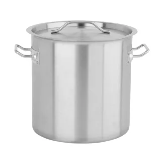   YATO YG-00013 GASTRO Fazék fedővel 17 liter 280 x 280 mm inox