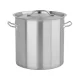 YATO YG-00014 GASTRO Fazék fedővel 21 liter 300 x 300 mm inox