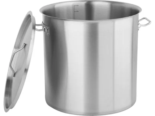 YATO YG-00017 GASTRO Fazék fedővel 43 liter 380 x 380 mm inox