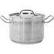 YATO YG-00022 GASTRO Lábas fedővel 4,4 liter 200 x 140 mm inox