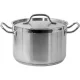 YATO YG-00023 GASTRO Lábas fedővel 7,2 liter 240 x 160 mm inox