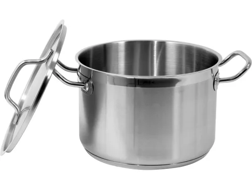 YATO YG-00023 GASTRO Lábas fedővel 7,2 liter 240 x 160 mm inox