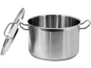 YATO YG-00024 GASTRO Lábas fedővel 11,1 liter 280 x 180 mm inox