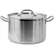 YATO YG-00025 GASTRO Lábas fedővel 16,1 liter 320 x 200 mm inox